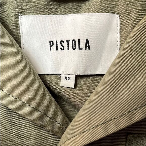 Pistola Olive Utility Jacket with Star Accents - Picture 3 of 3